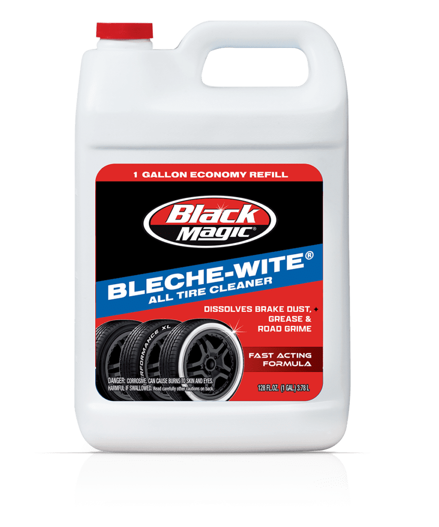 Black Magic Bleche-Wite Tire Cleaner 1 Gallon Fast-acting Easy-to-use Black Magic Bleche-Wite Tire Cleaner 1 Gallon Fast-acting Easy-to-use